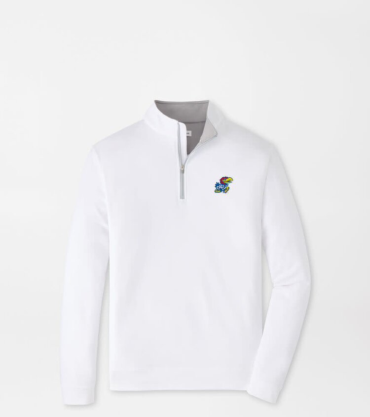 Peter Millar KU Jayhawk Perth Quarter-Zip
