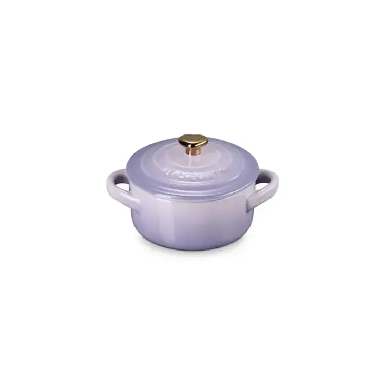 Le Creuset 8oz Mini Cocotte with Gold Heart Knob