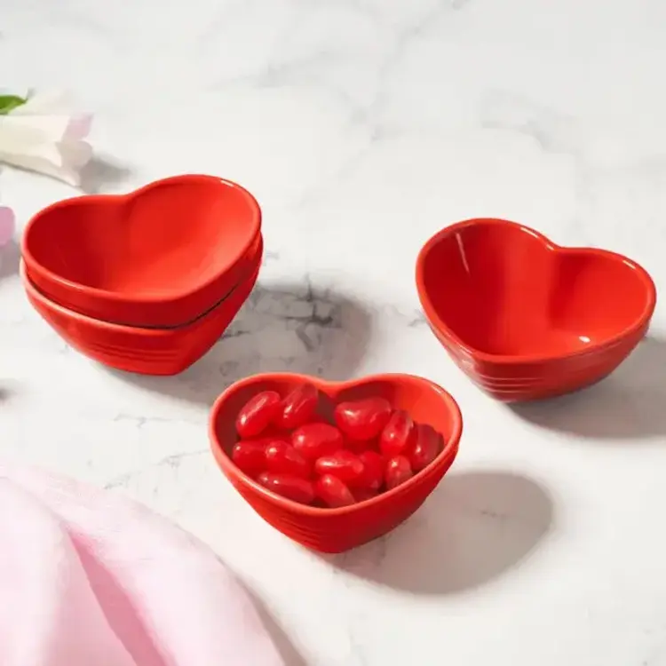 Le Creuset Heart Mini Pinch Bowls Set/4