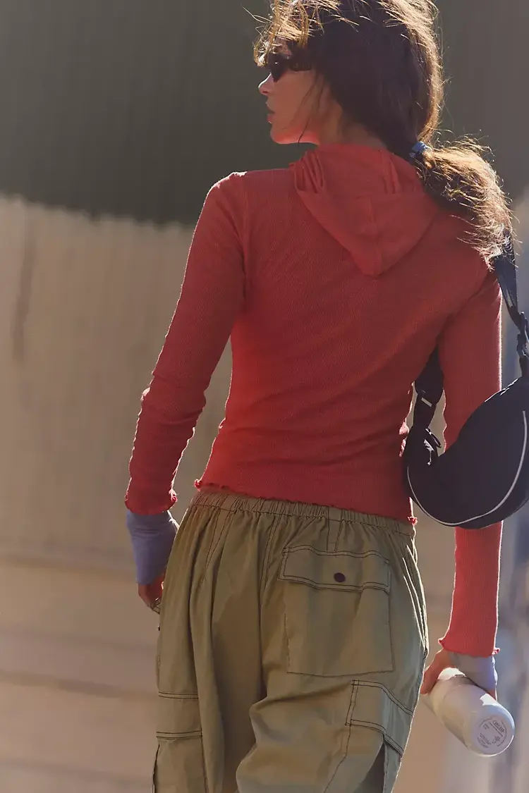 FP Movement Breathe Easy LS Hoodie Tee