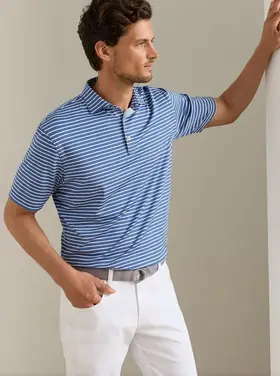 Peter Millar Dunnes Perf Jersey Polo