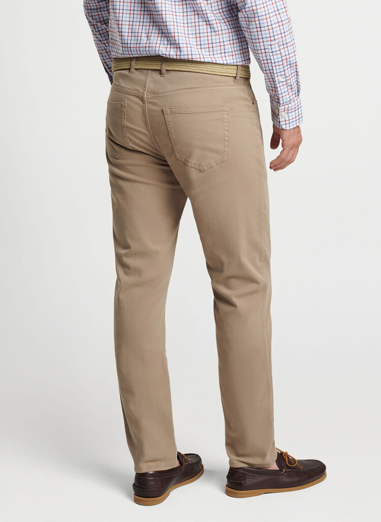 Peter Millar Signature Sateen Five-Pocket Pant