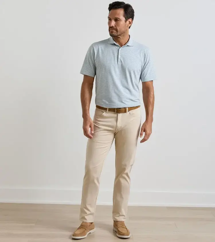 Peter Millar Signature Sateen Five-Pocket Pant