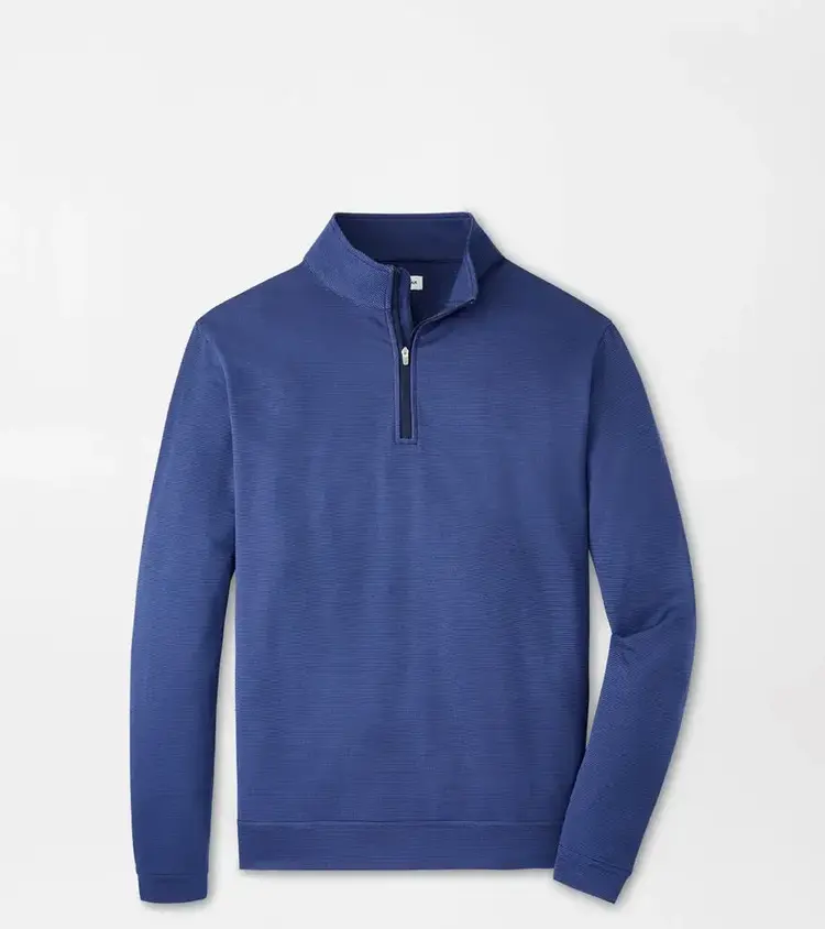 Peter Millar Perth Sugar Stripe Performance Quarter-Zip