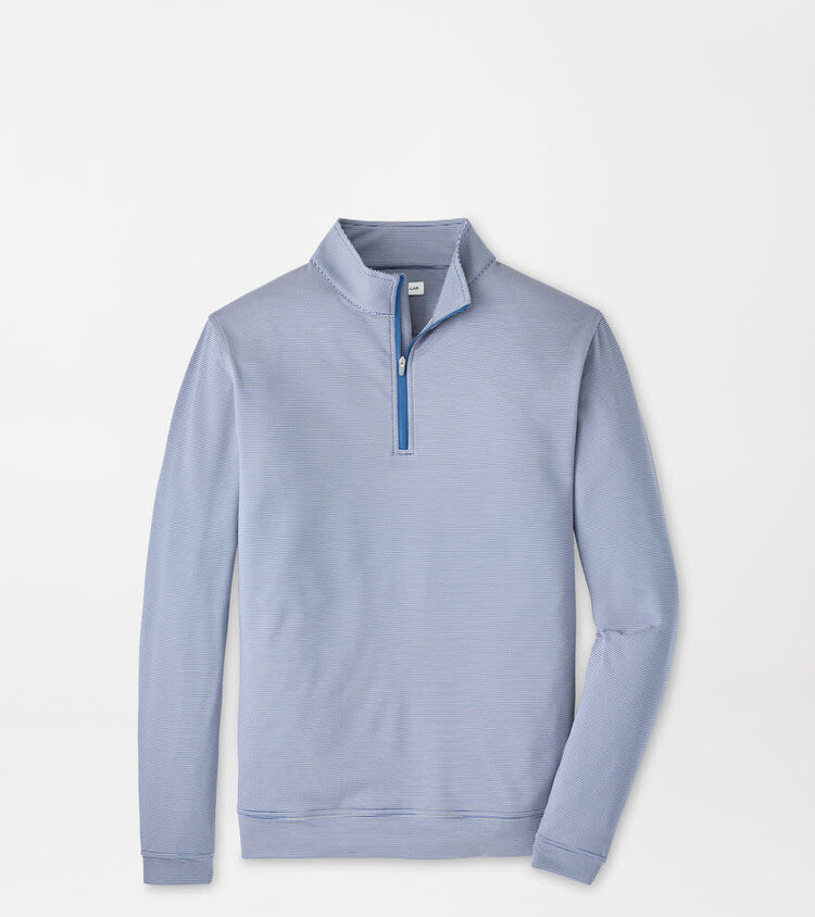 Peter Millar Perth Sugar Stripe Performance Quarter-Zip