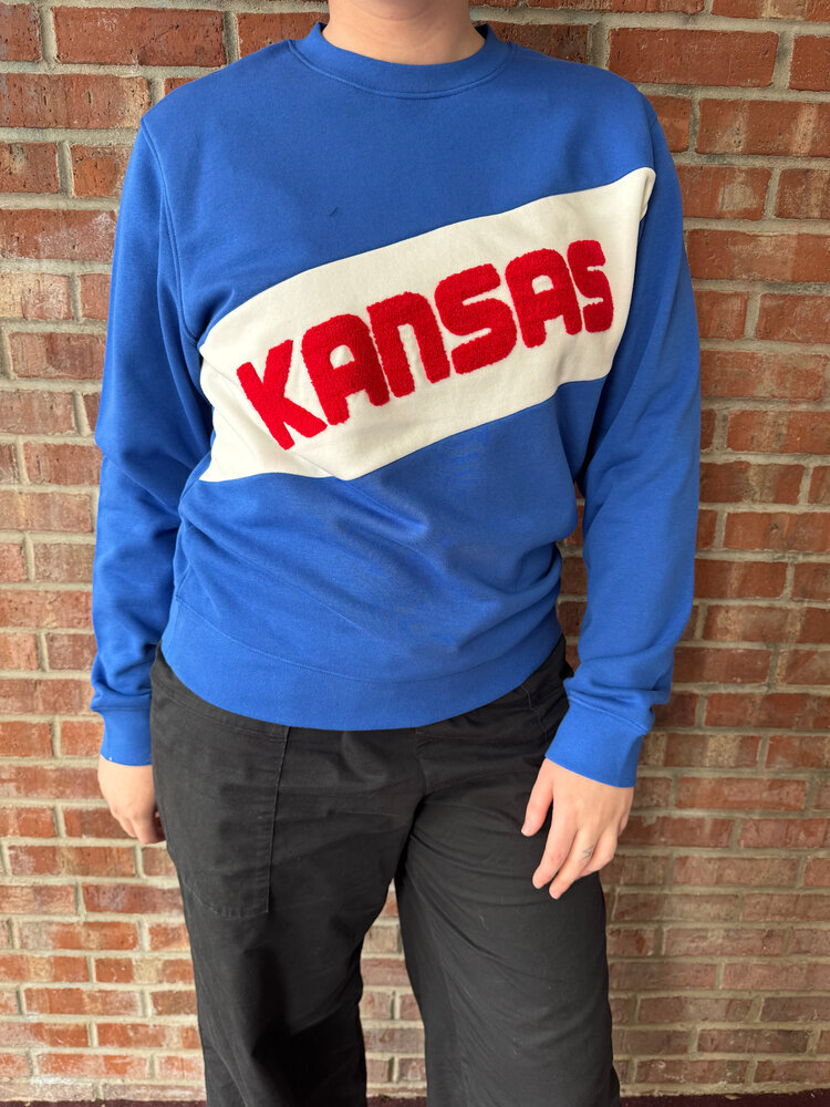 Kansas Banner Elle Crewneck