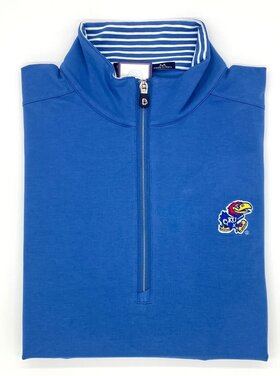 KU Jayhawk Jack Quarter Zip Pullover