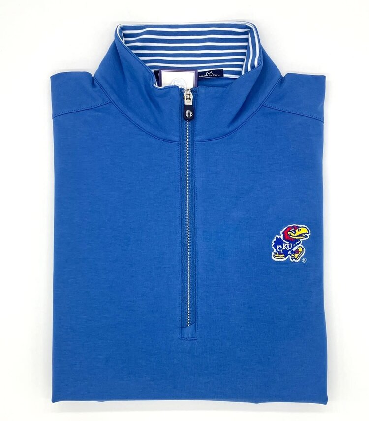 KU Jayhawk Jack Quarter Zip Pullover