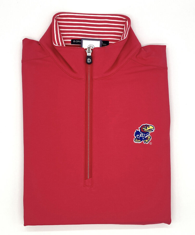 KU Jayhawk Jack Quarter Zip Pullover