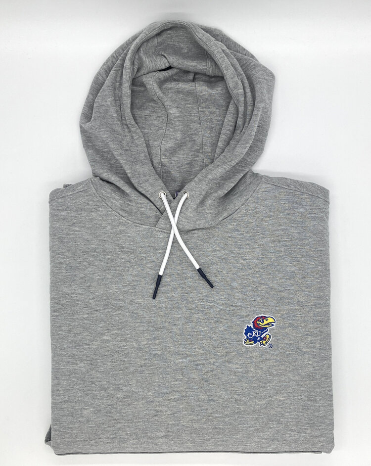 Jayhawk Quilted Andy Hoodie