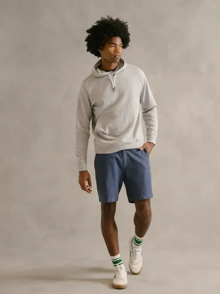 Jayhawk Quilted Andy Hoodie