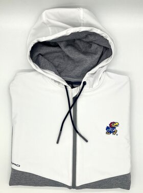 Zero Restriction KU Jayhawk Tyson Full Zip Hoodie