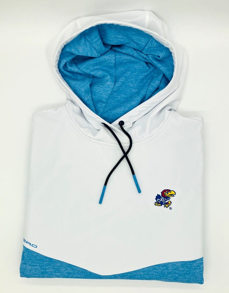Zero Restriction KU Jayhawk Tyson Colorblock Hoodie