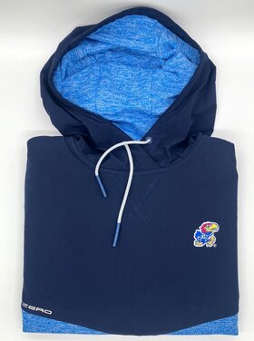 Zero Restriction KU Jayhawk Tyson Colorblock Hoodie