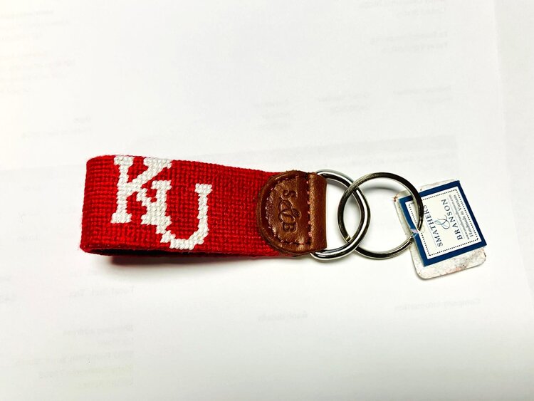Smathers & Branson Vintage KU Logo Fob
