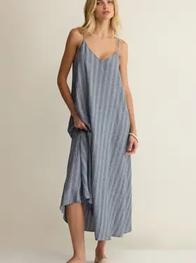 Sandcomber Striped Midi Dress