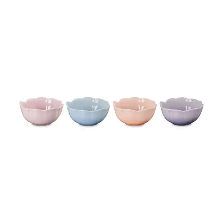 Le Creuset Petal Mini Bowls Set/4