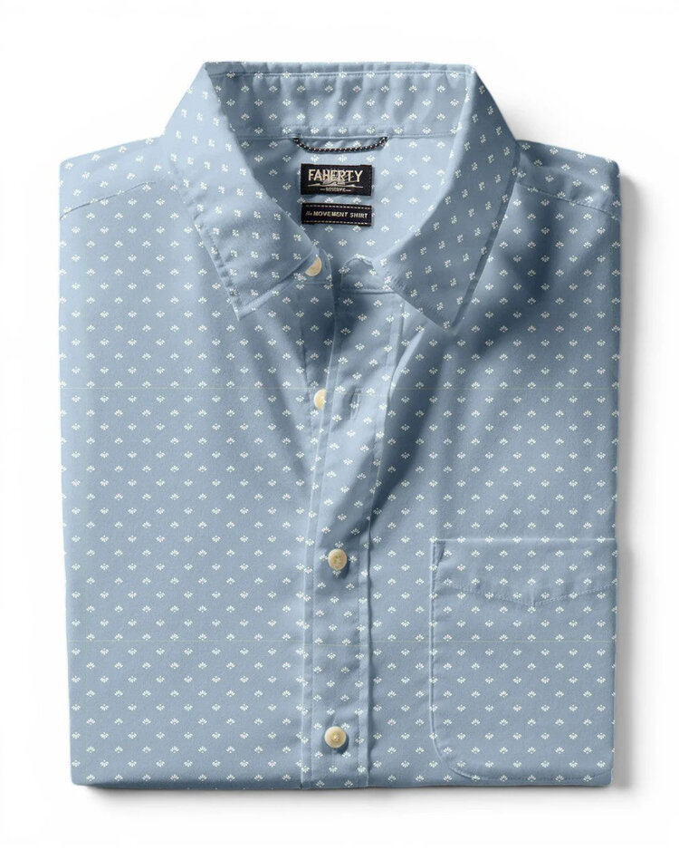 Faherty Brand SS Movement Monterey Shirt