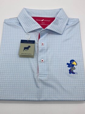 Horn Legend KU 1912 Tile Print Polo