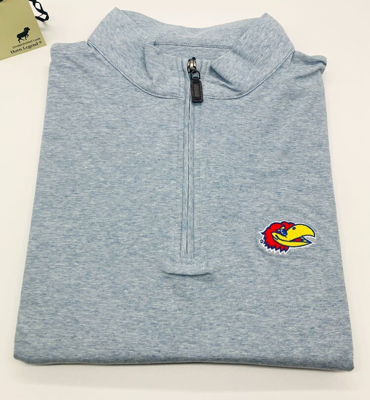 Horn Legend Jayhawk Jersey Quarter Zip