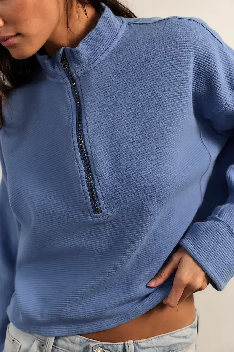 We The Free Celeste QuarterZip