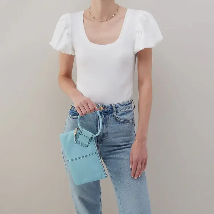 Hobo Sable Polished Wristlet