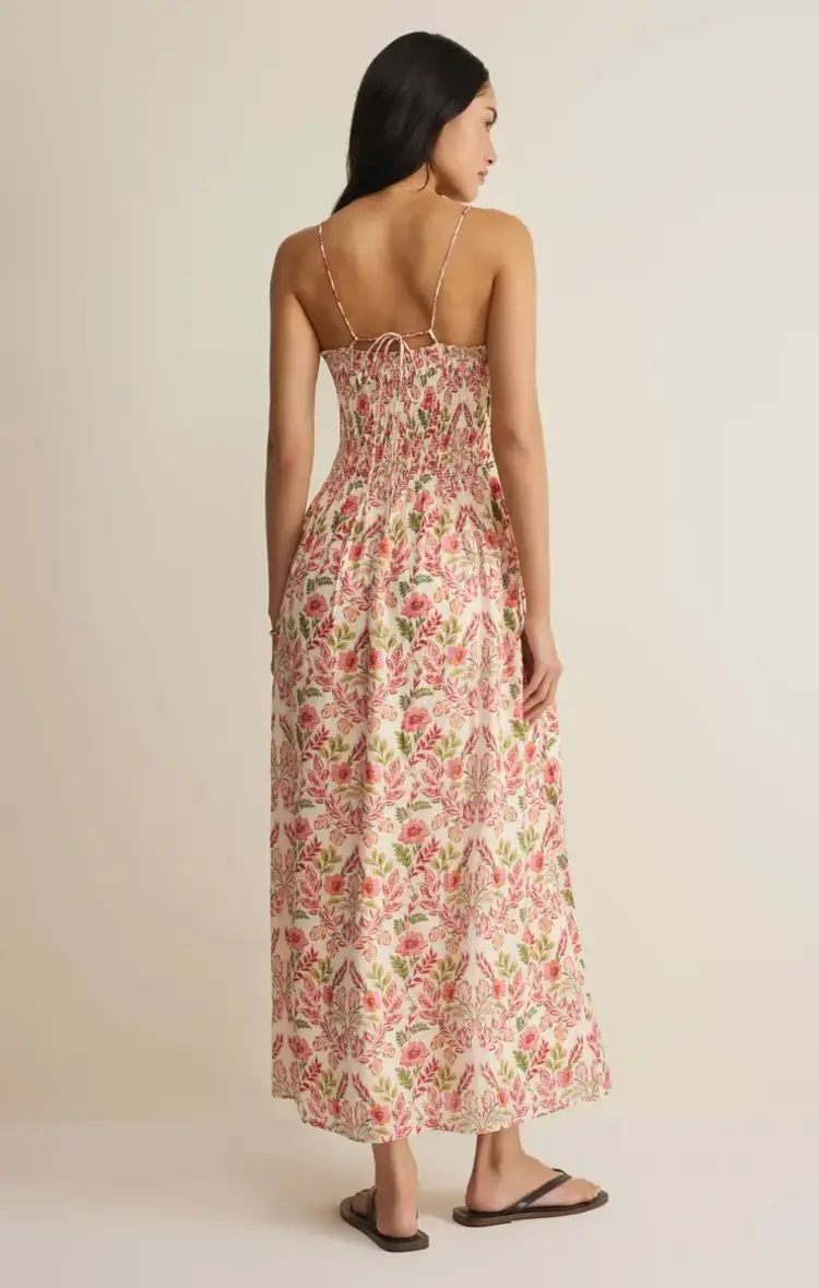 Cornelia Ami Floral Midi Dress