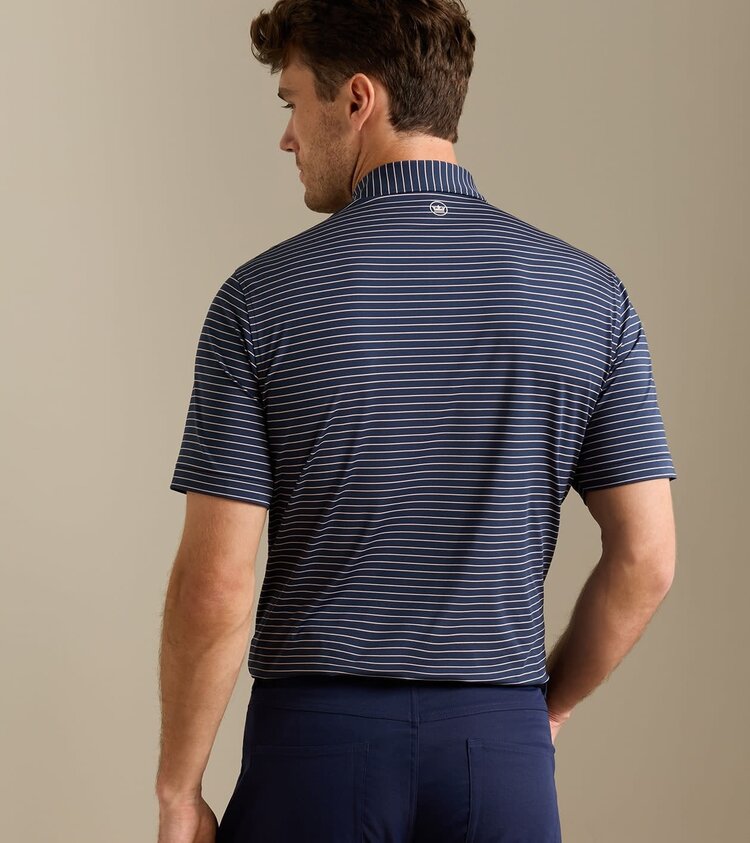 Peter Millar Oaks Performance Jersey Polo Navy