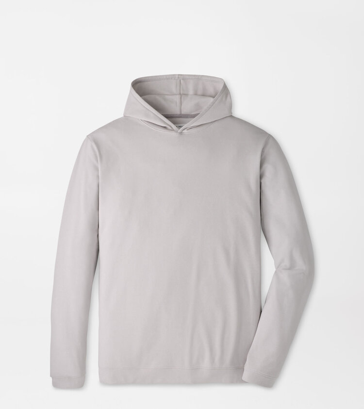 Peter Millar Ardent Air Performance Hoodie British Grey