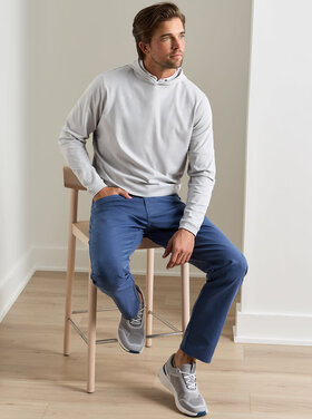 Peter Millar Ardent Air Performance Hoodie British Grey