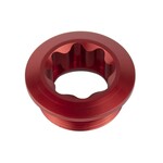 Shimano Crank Part Shimano DXR End Cap Red