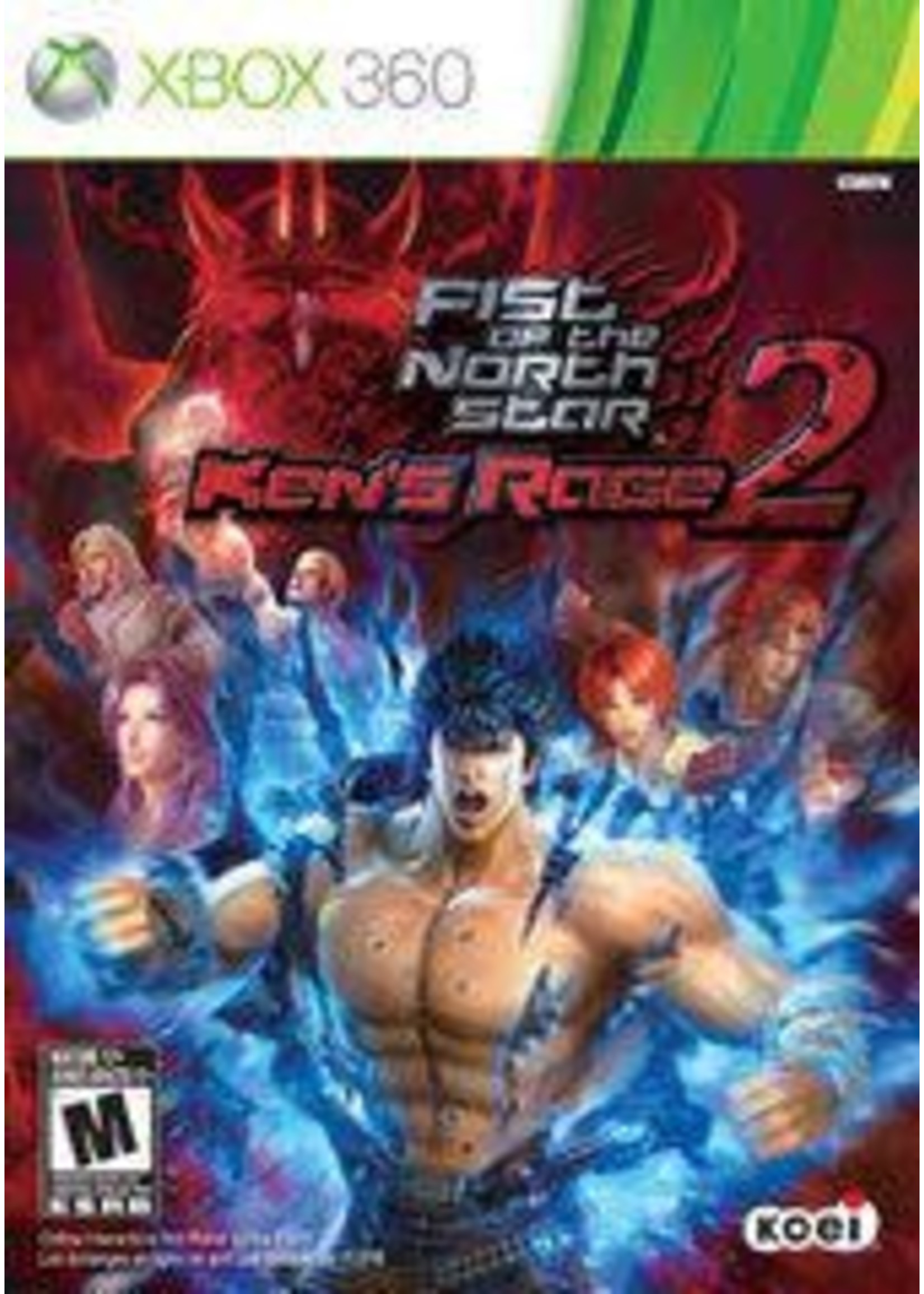 Fist Of The North Star: Ken's Rage 2 Xbox 360 (CIB)