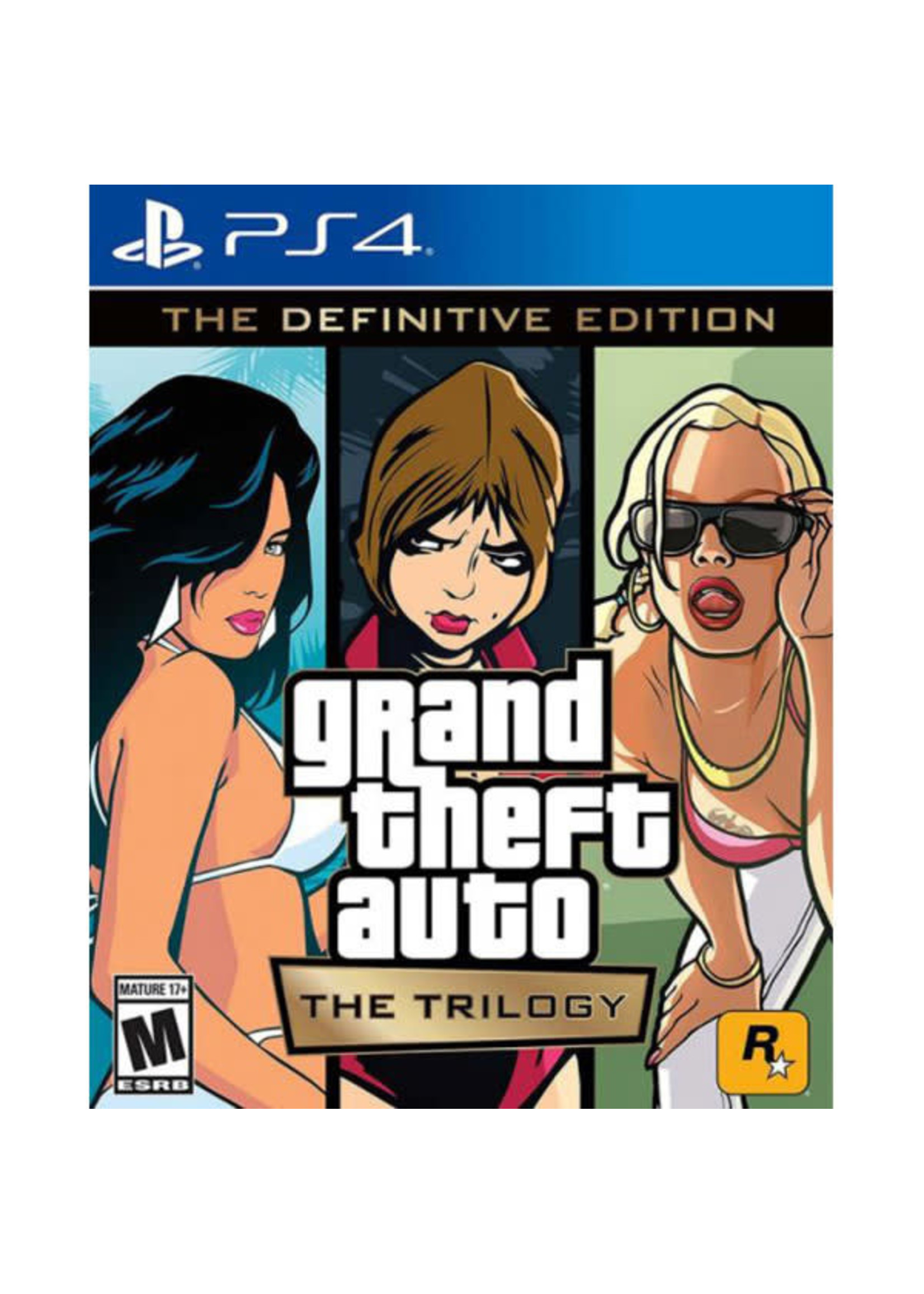 GTA GRAND THEFT AUTO THE TRILOGY DEFINITIVE EDITION PS4
