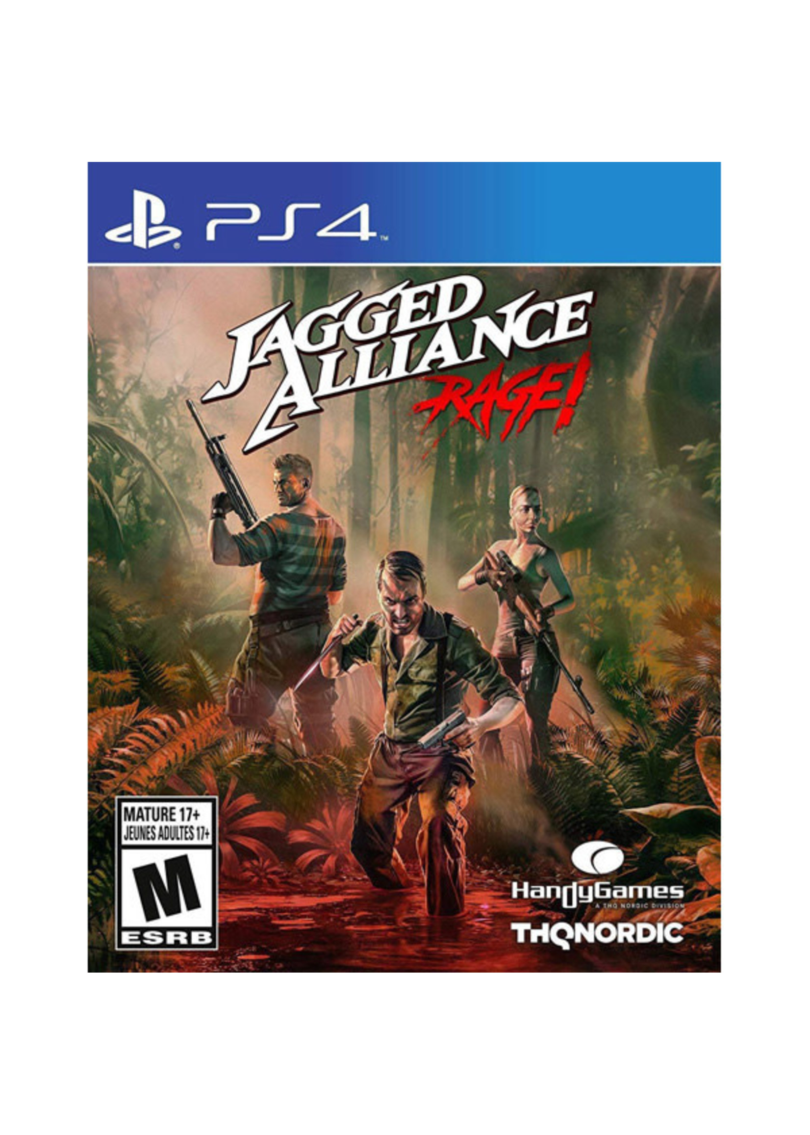 JAGGED ALLIANCE RAGE PS4