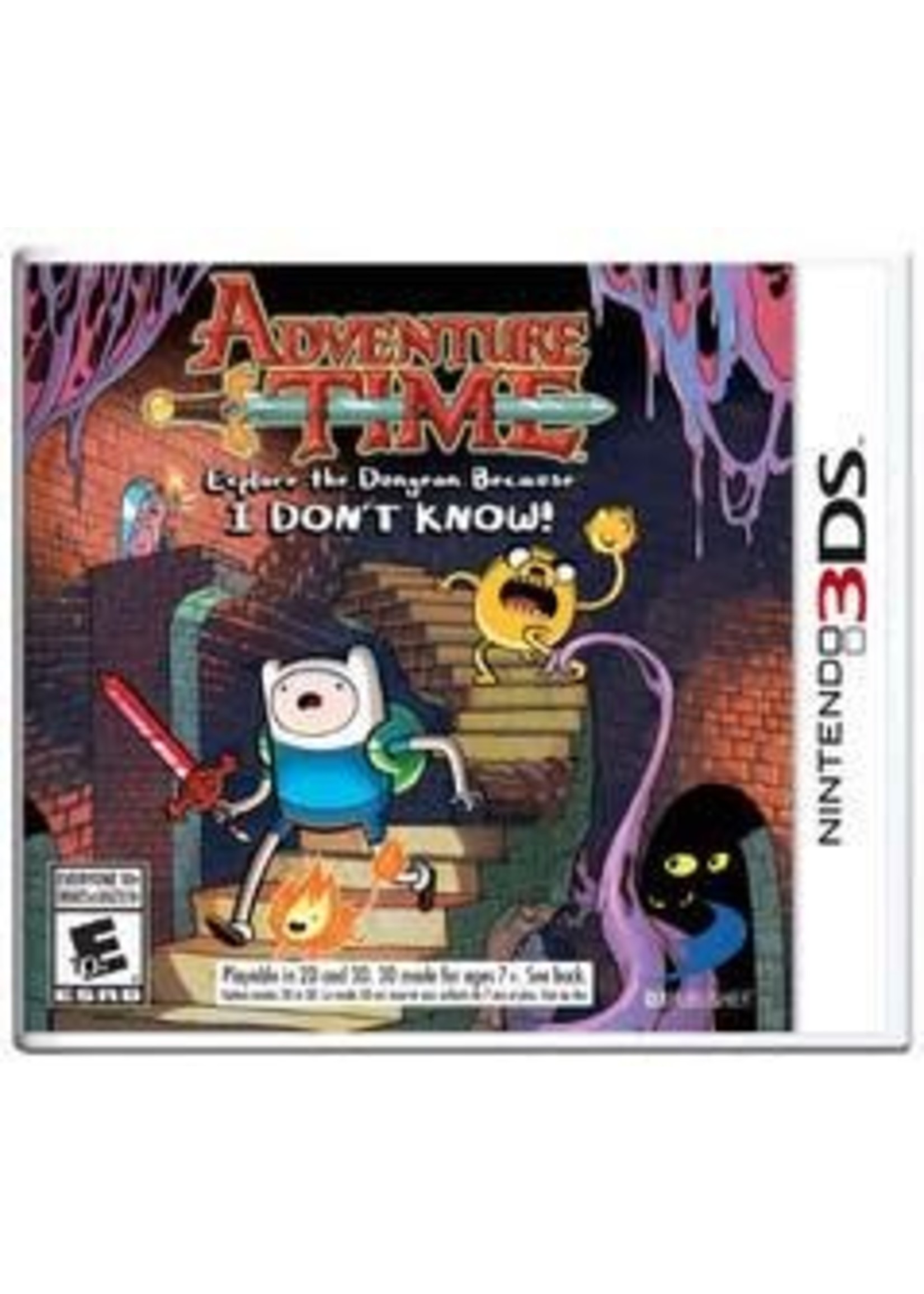 Adventure Time: Explore The Dungeon Because I Don't Know 3ds (usagé)
