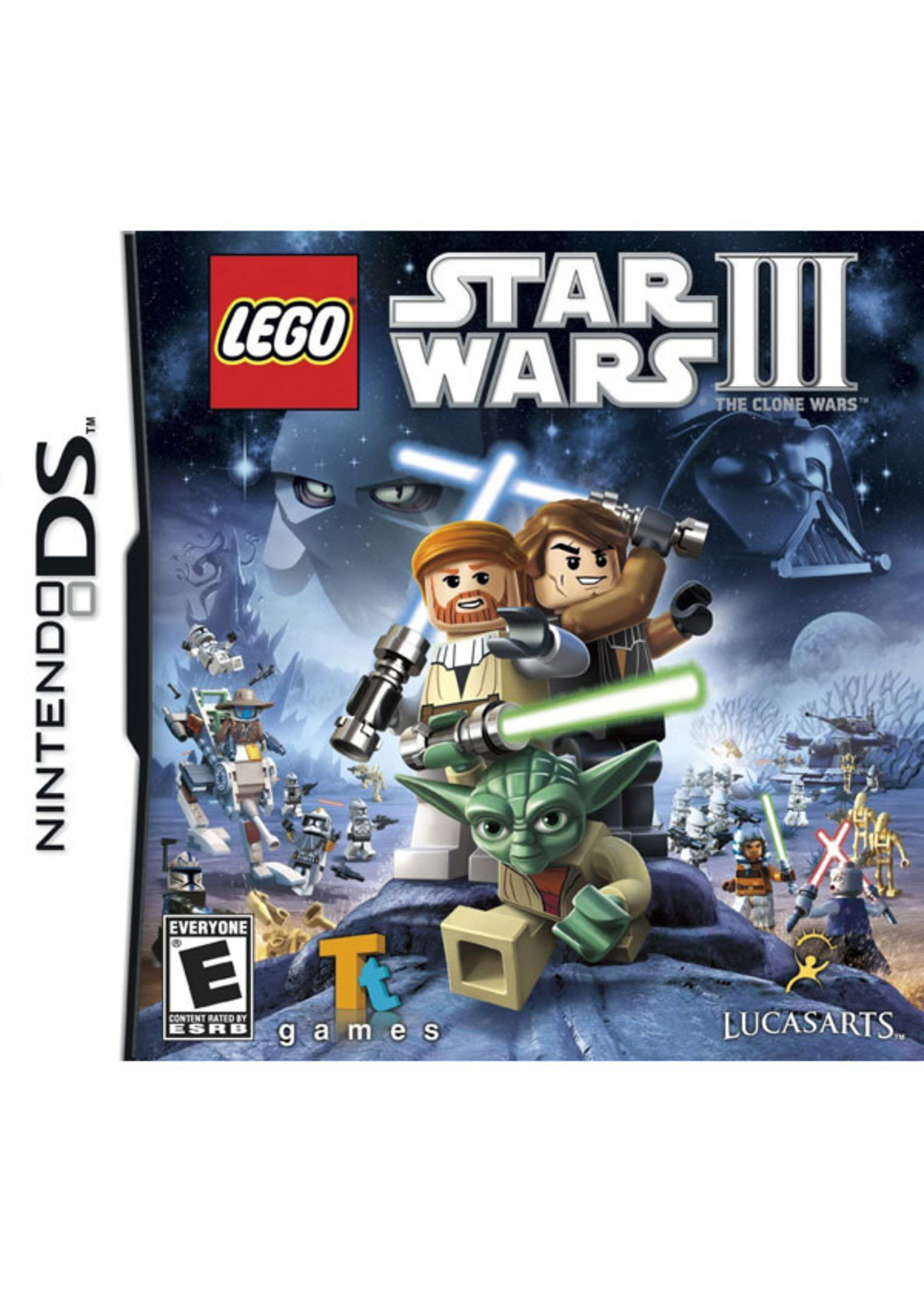 LEGO STAR WARS 3 THE CLONE WARS 3DS (USAGÉ)