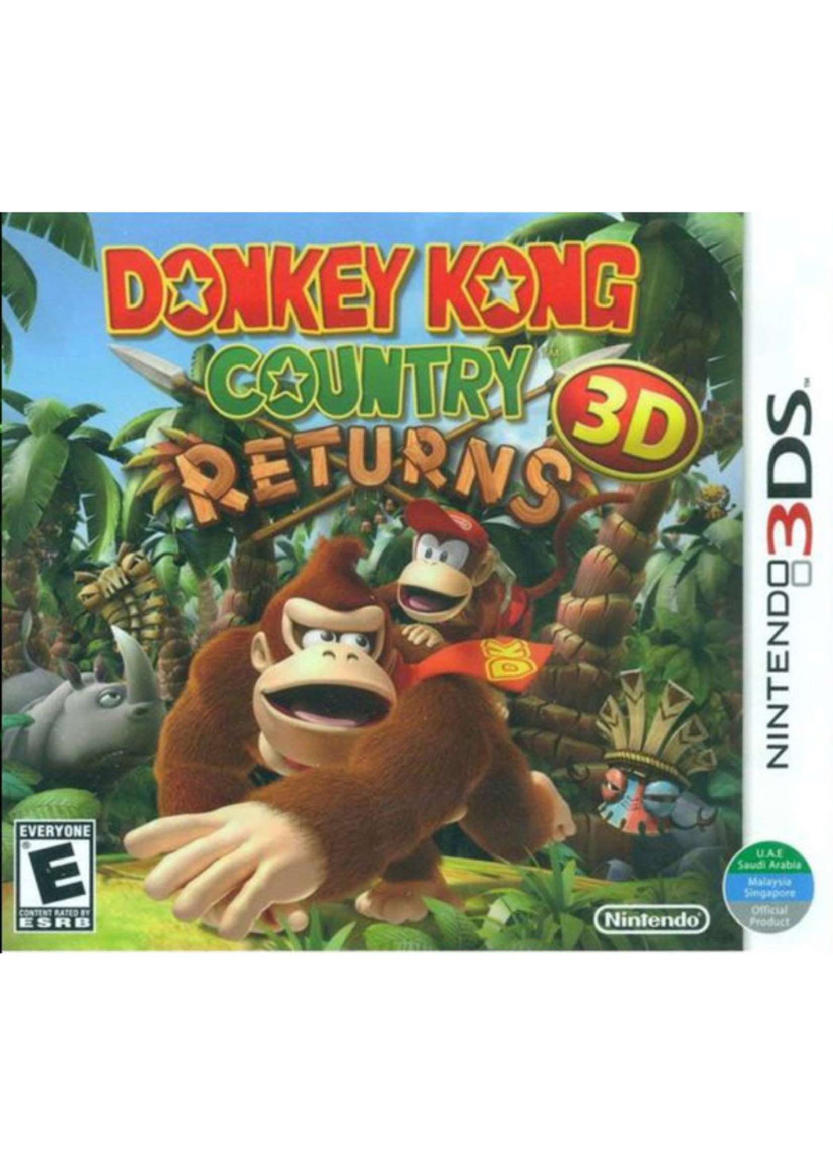 DONKEY KONG COUNTRY RETURNS 3DS (USAGÉ)