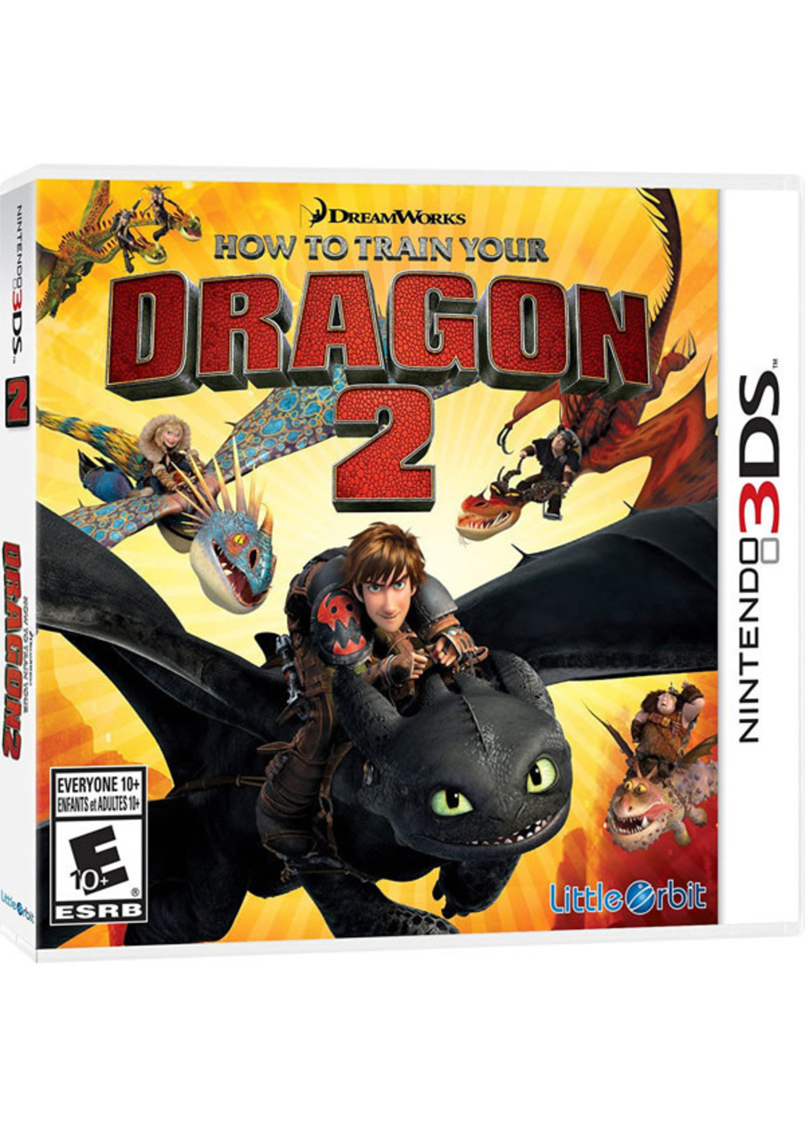 HOW TO TRAIN YOUR DRAGON 2 3DS (USAGÉ)