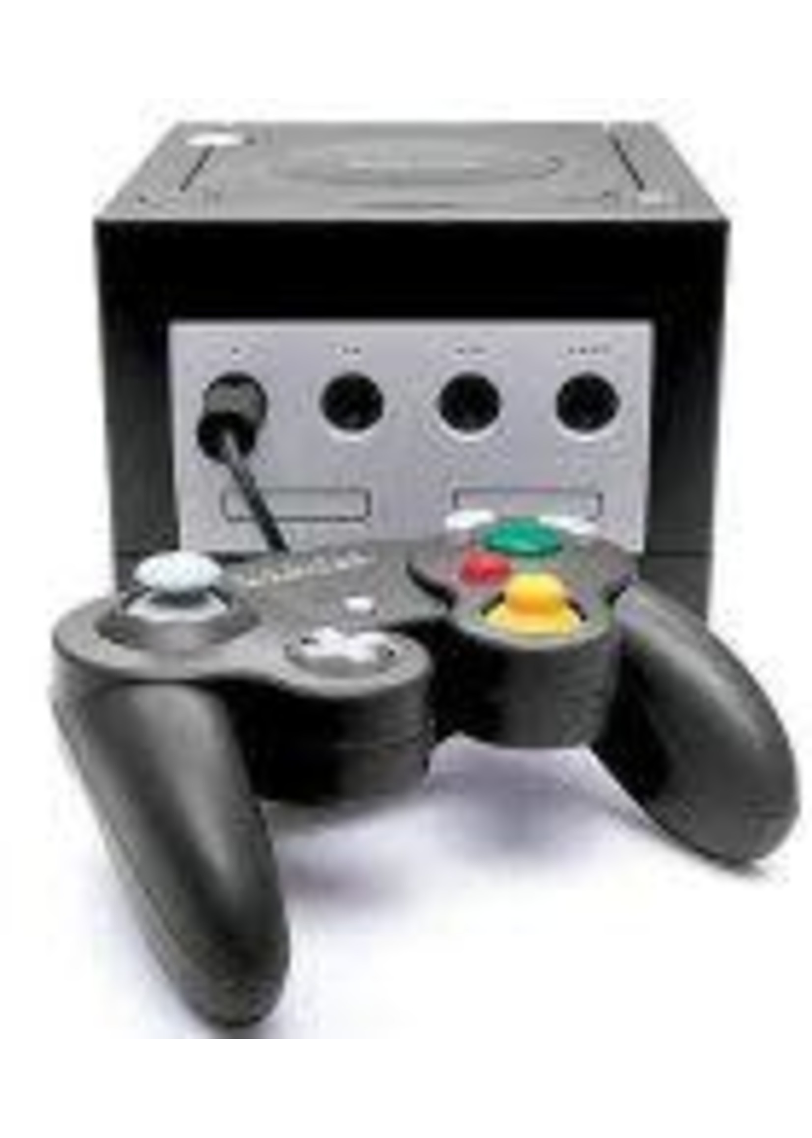 Black GameCube CONSOLE + 1 MANETTE (USAGÉ)