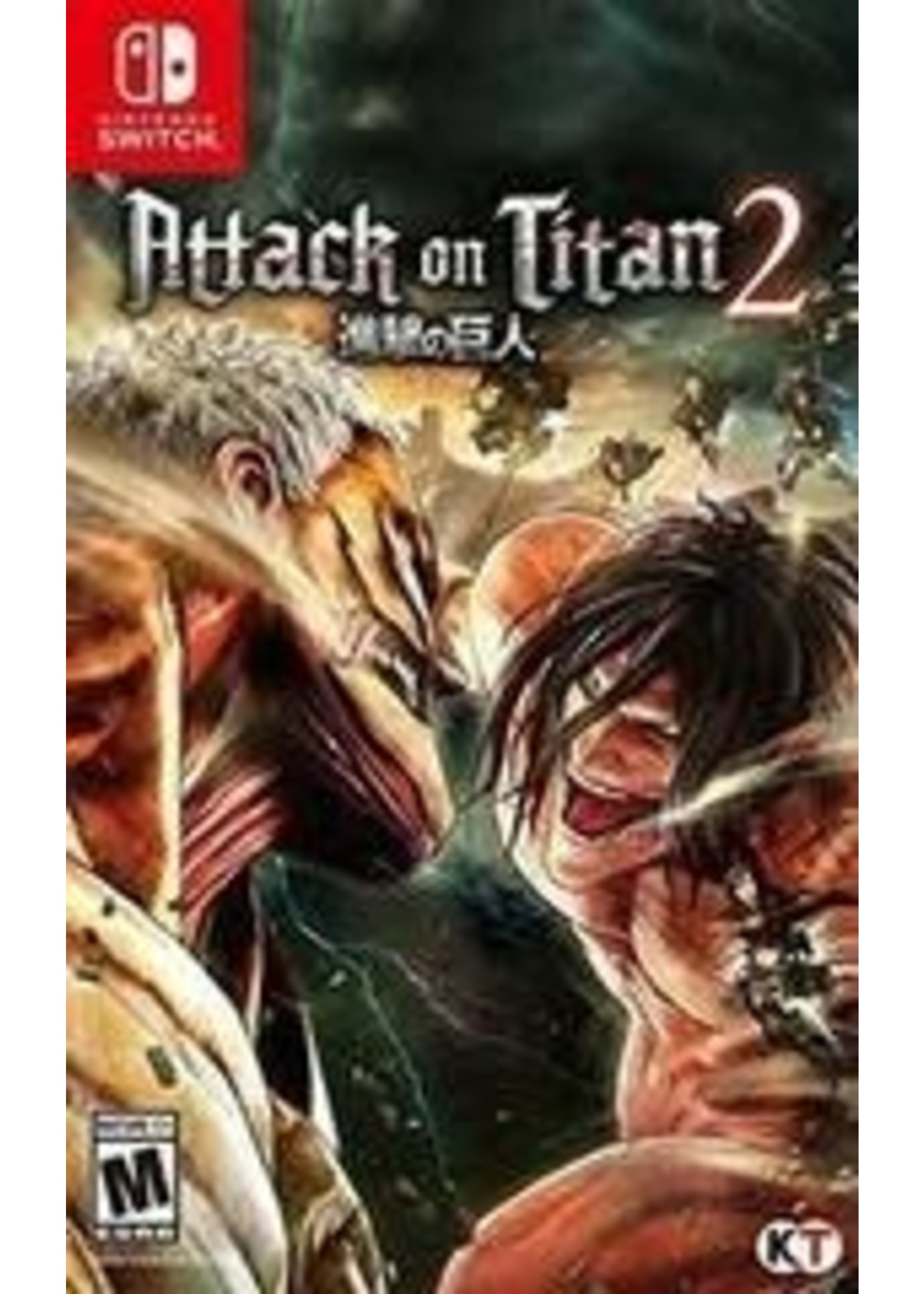 Attack On Titan 2 SWITCH (USAGÉ)