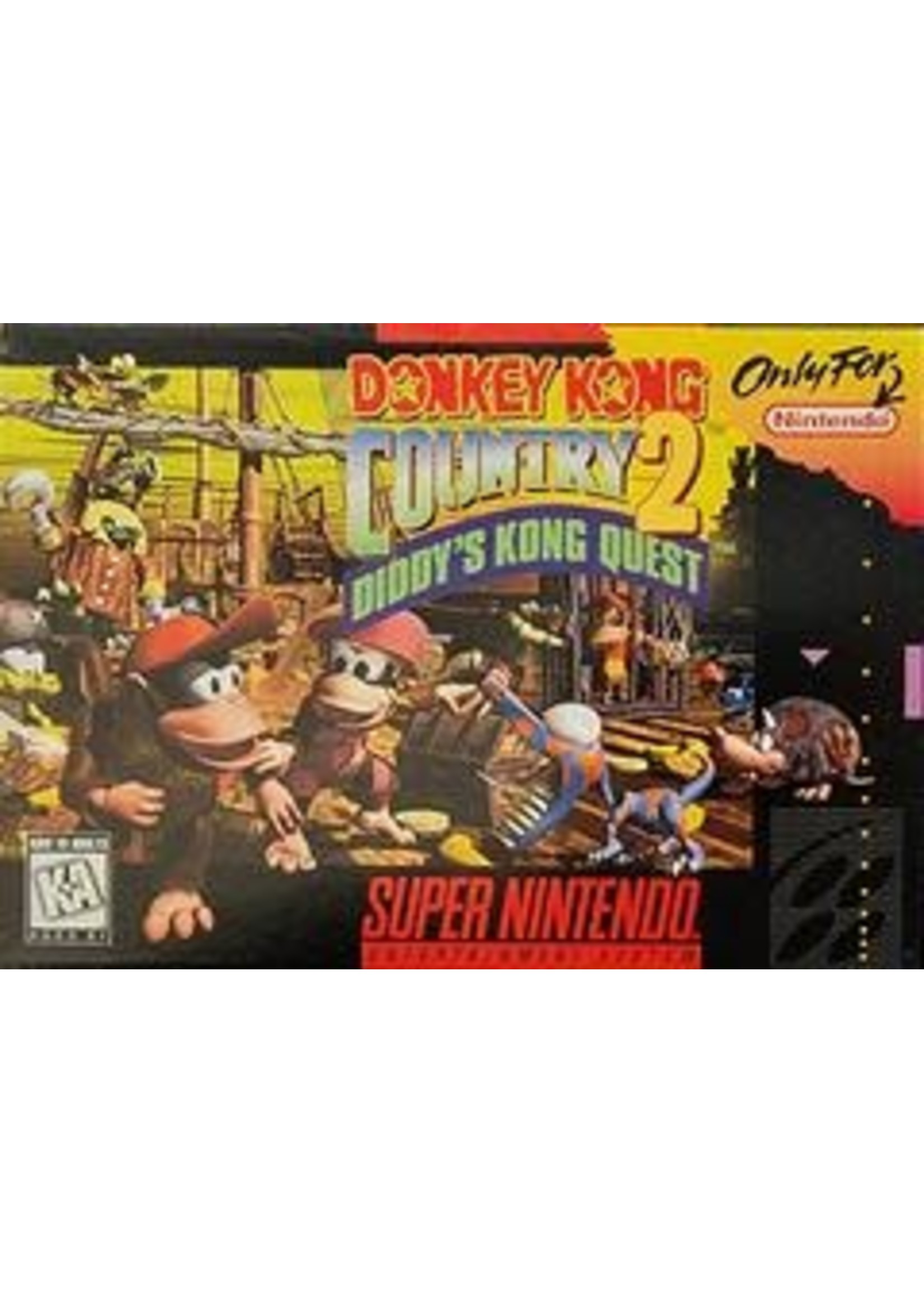 Donkey Kong Country 2 CART ONLY