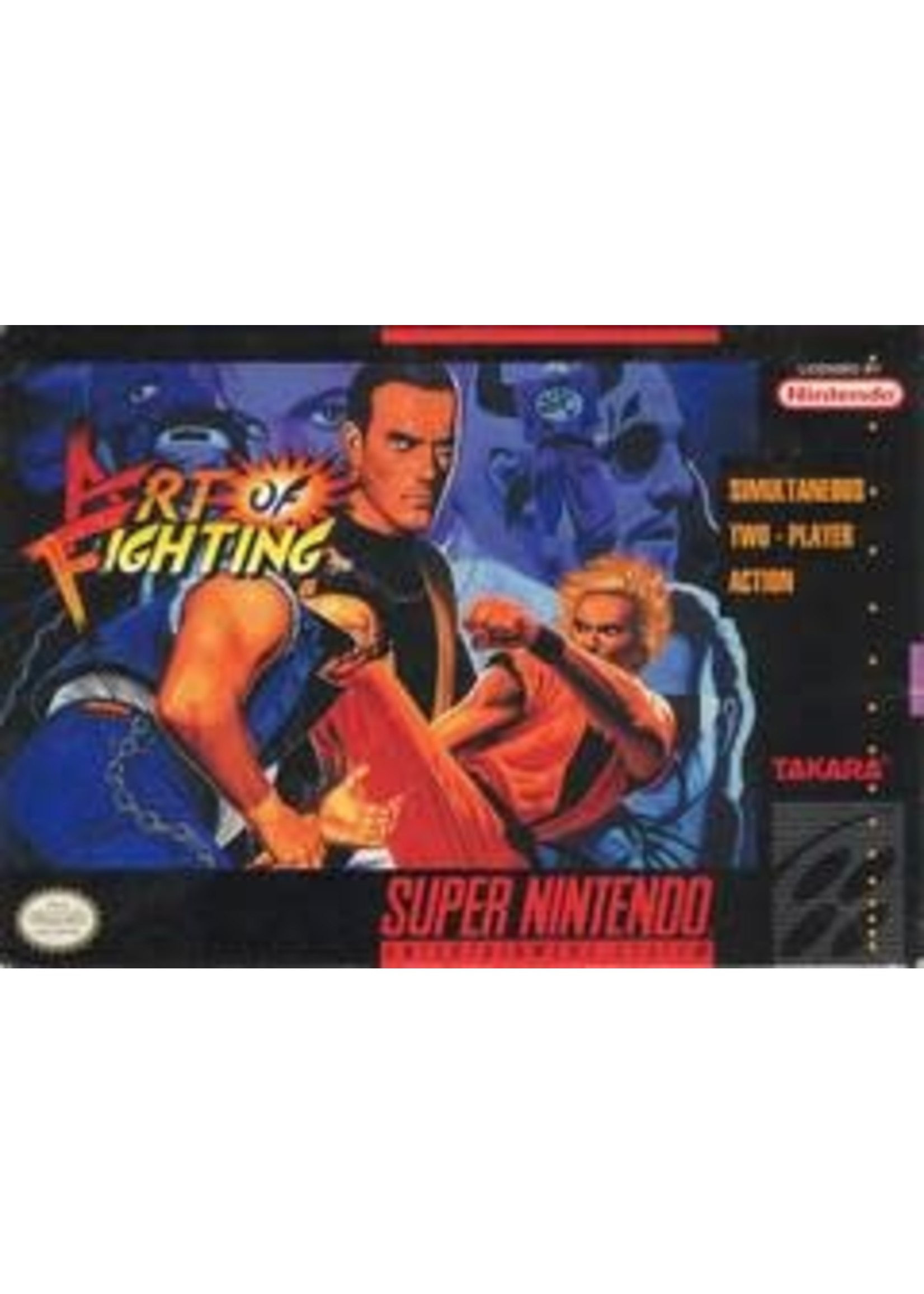 Art Of Fighting Super Nintendo CART ONLY