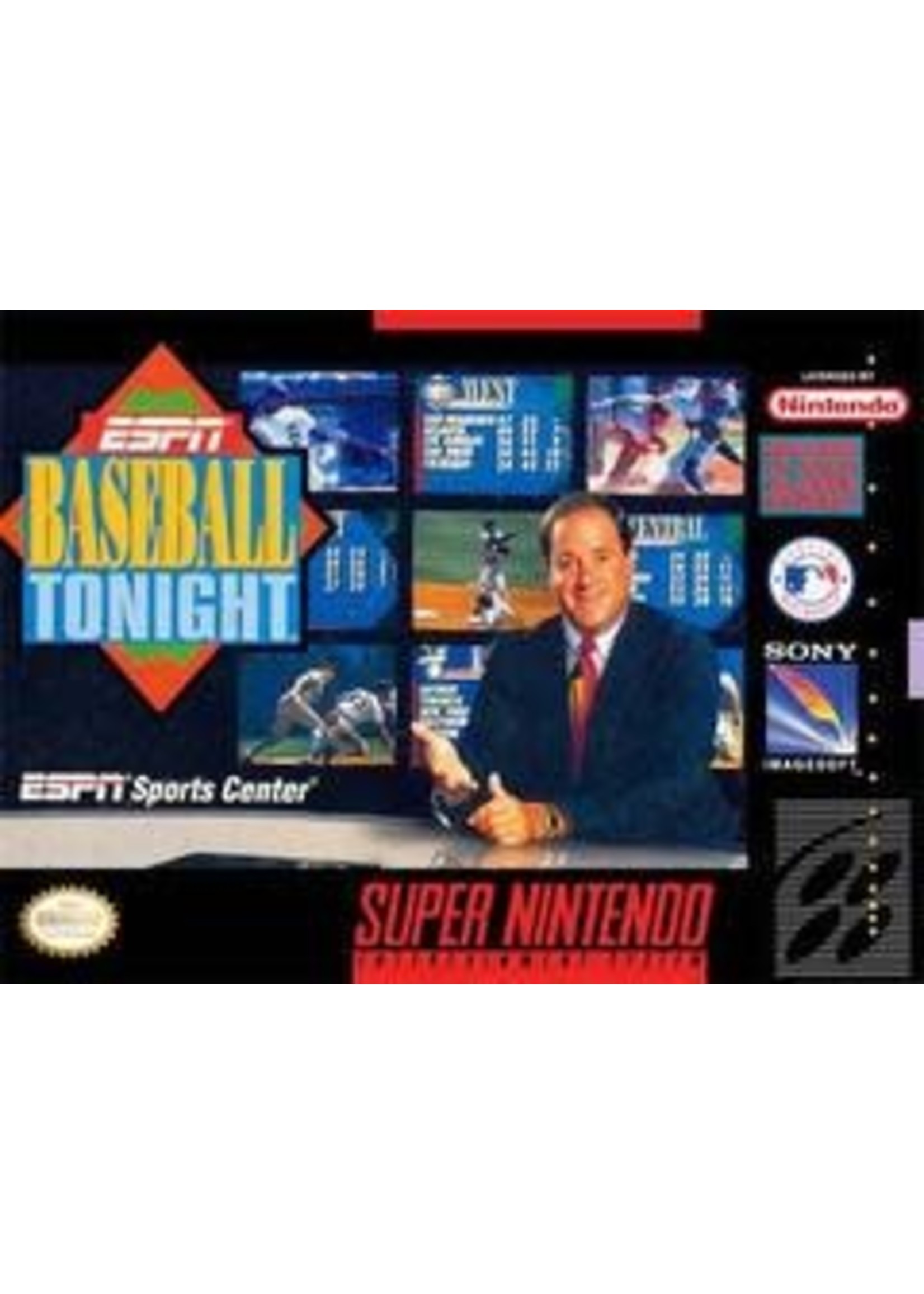 ESPN Baseball Tonight Super Nintendo CART ONLY