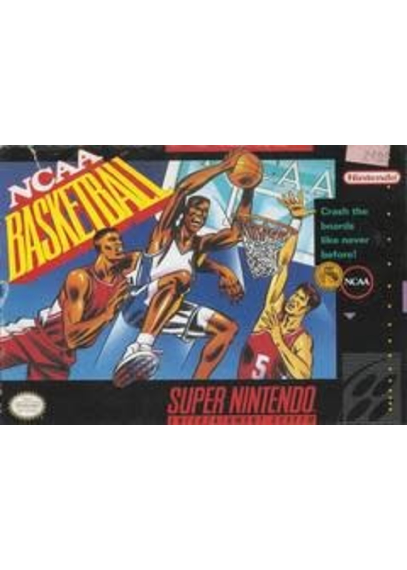 NCAA Basketball Super Nintendo CART ONLY