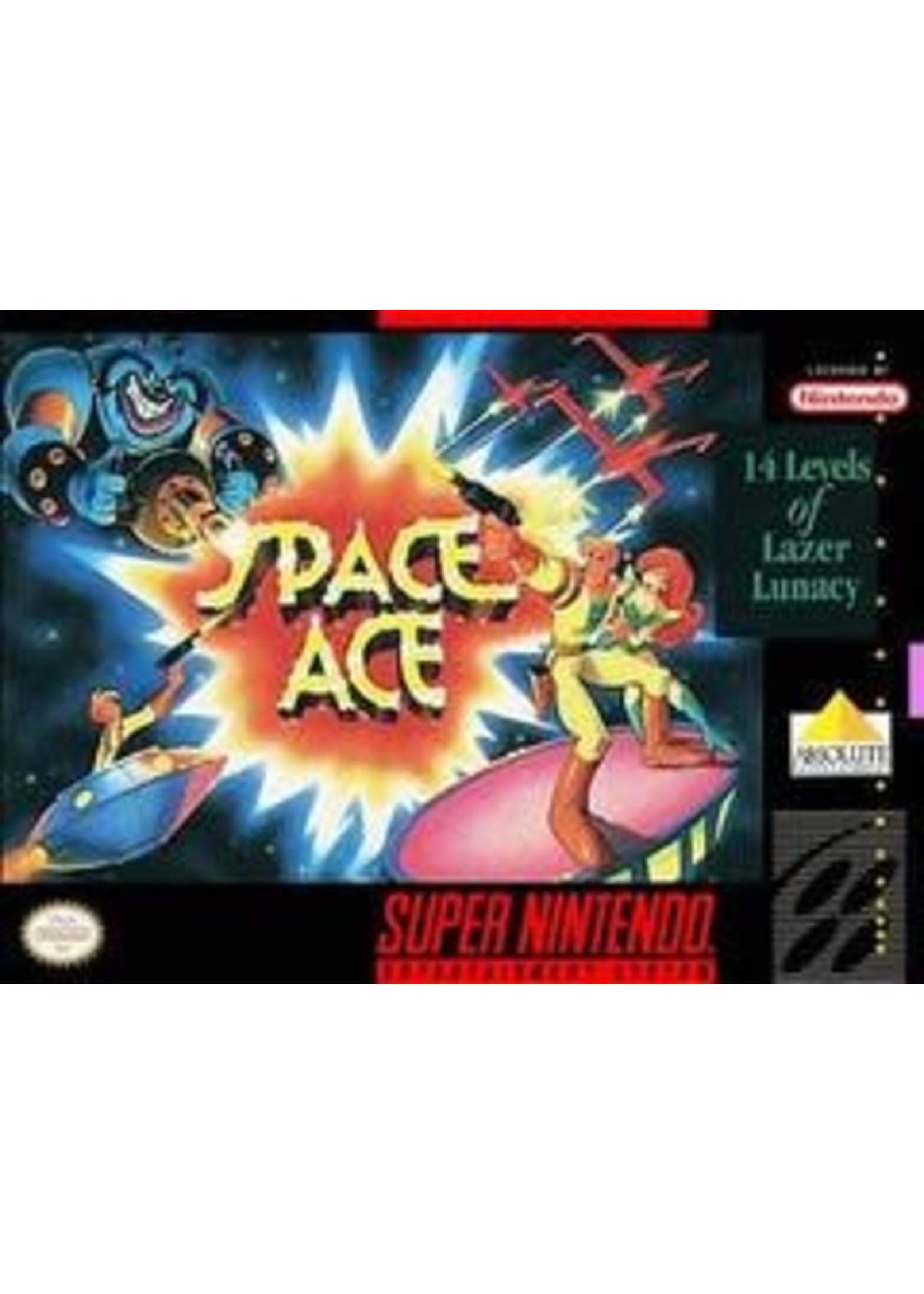 Space Ace Super Nintendo CART ONLY