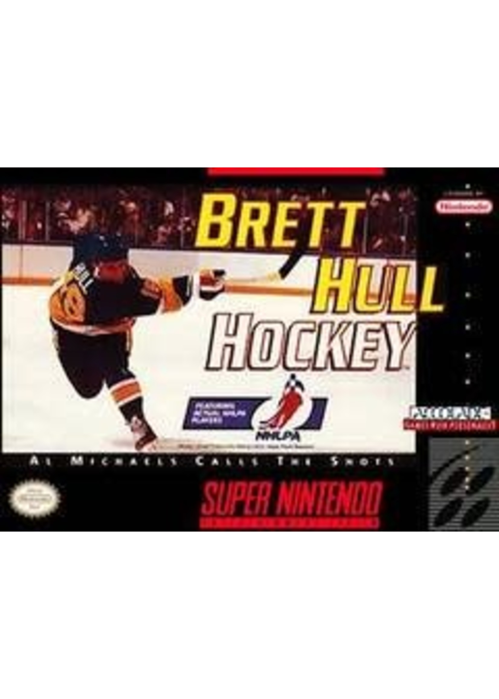 Brett Hull Hockey Super Nintendo CART ONLY