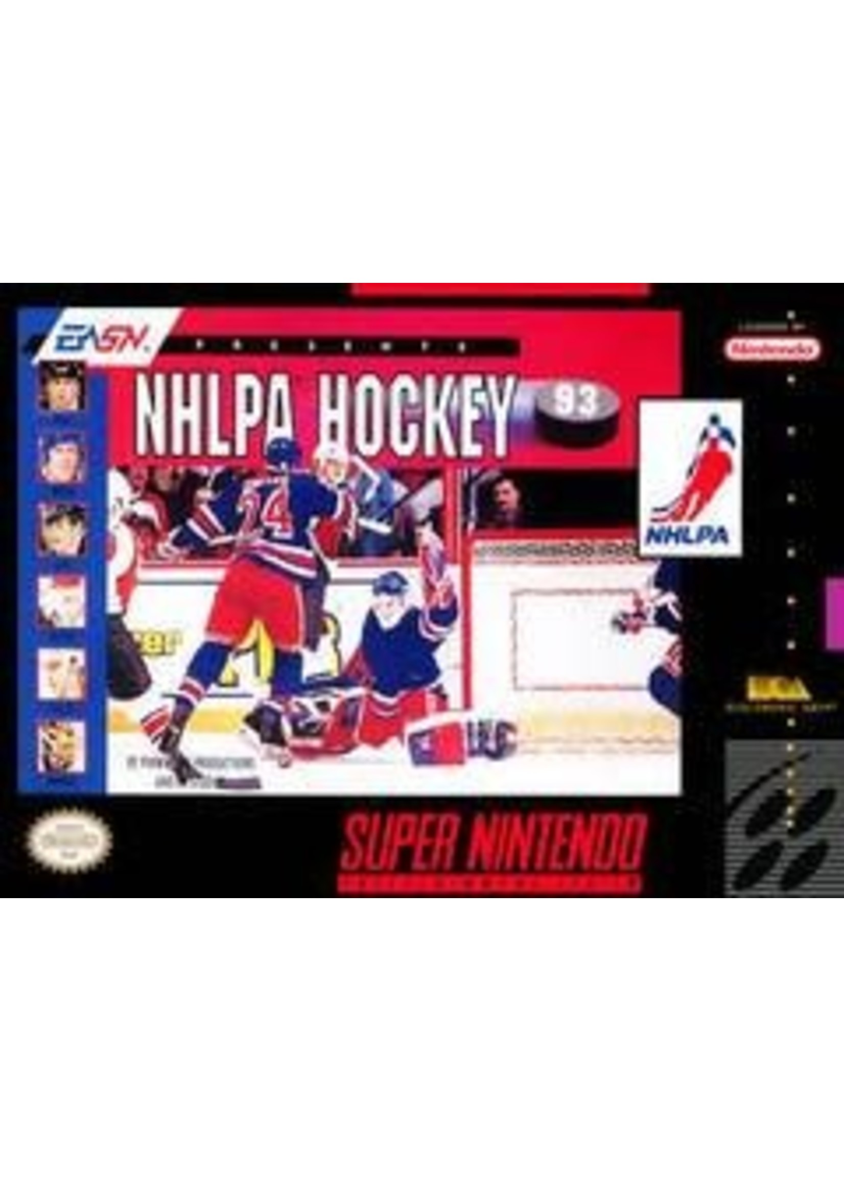 NHLPA Hockey '93 Super Nintendo CART ONLY