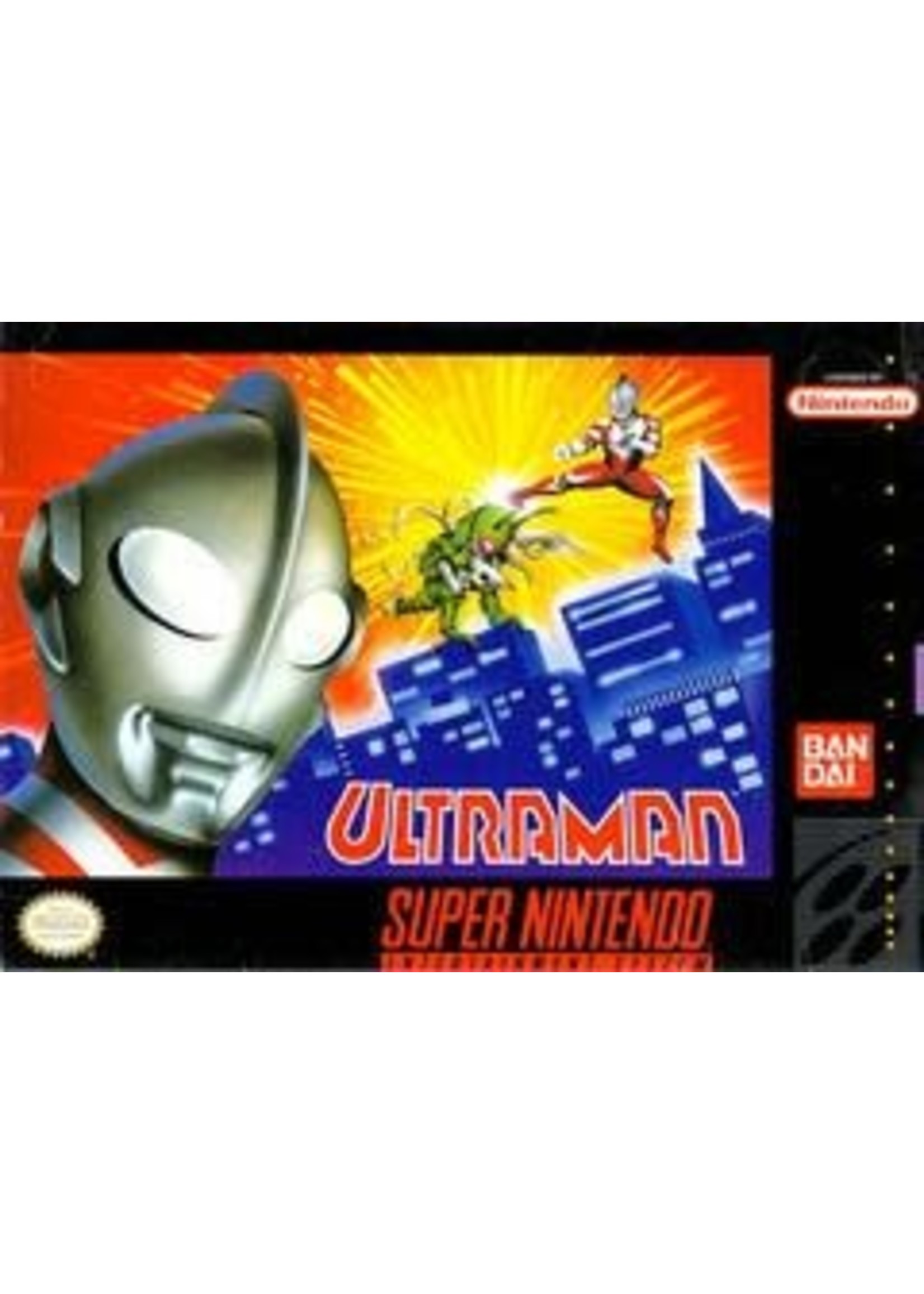 Ultraman Super Nintendo CART ONLY