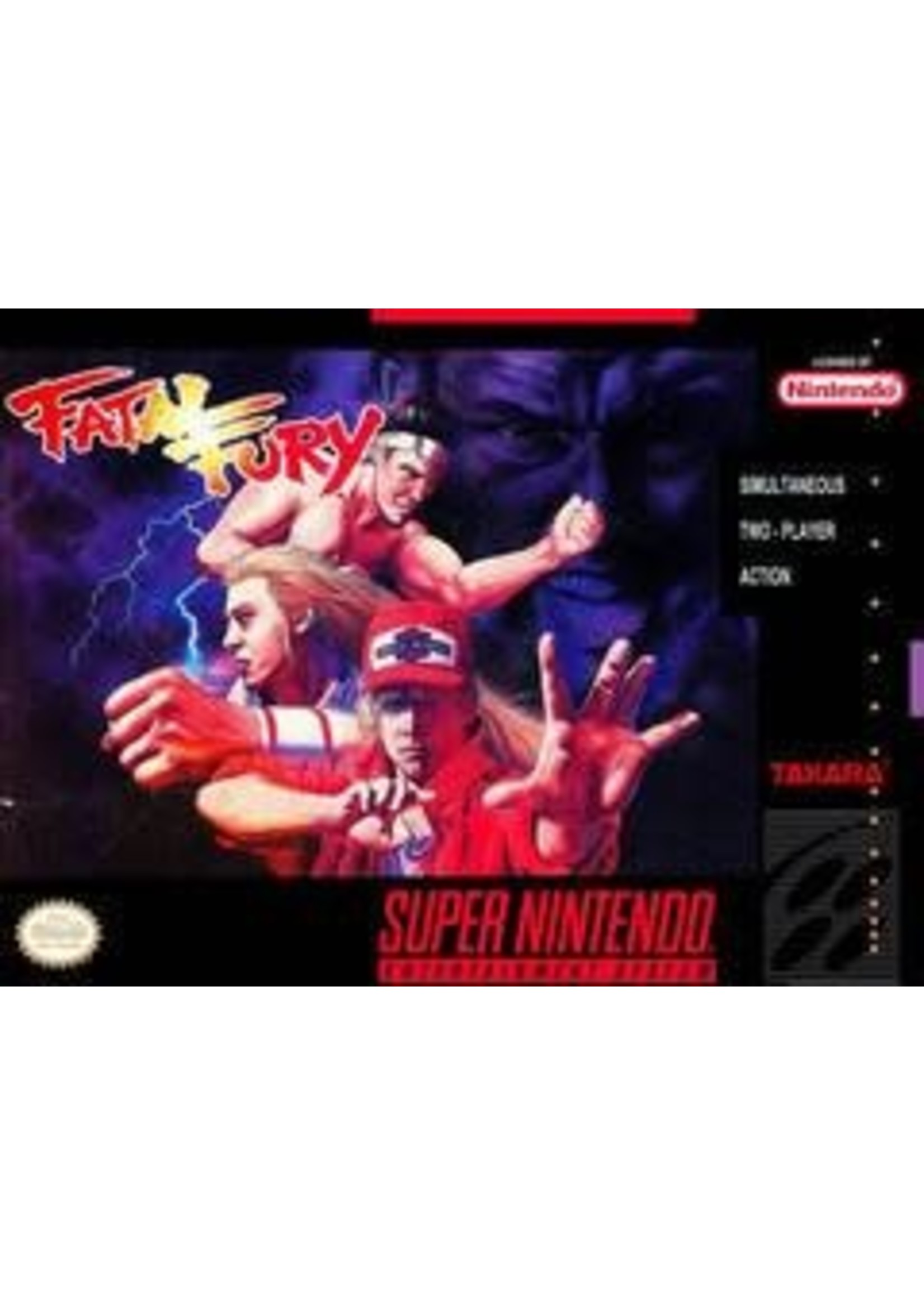 Fatal Fury Super Nintendo CART ONLY
