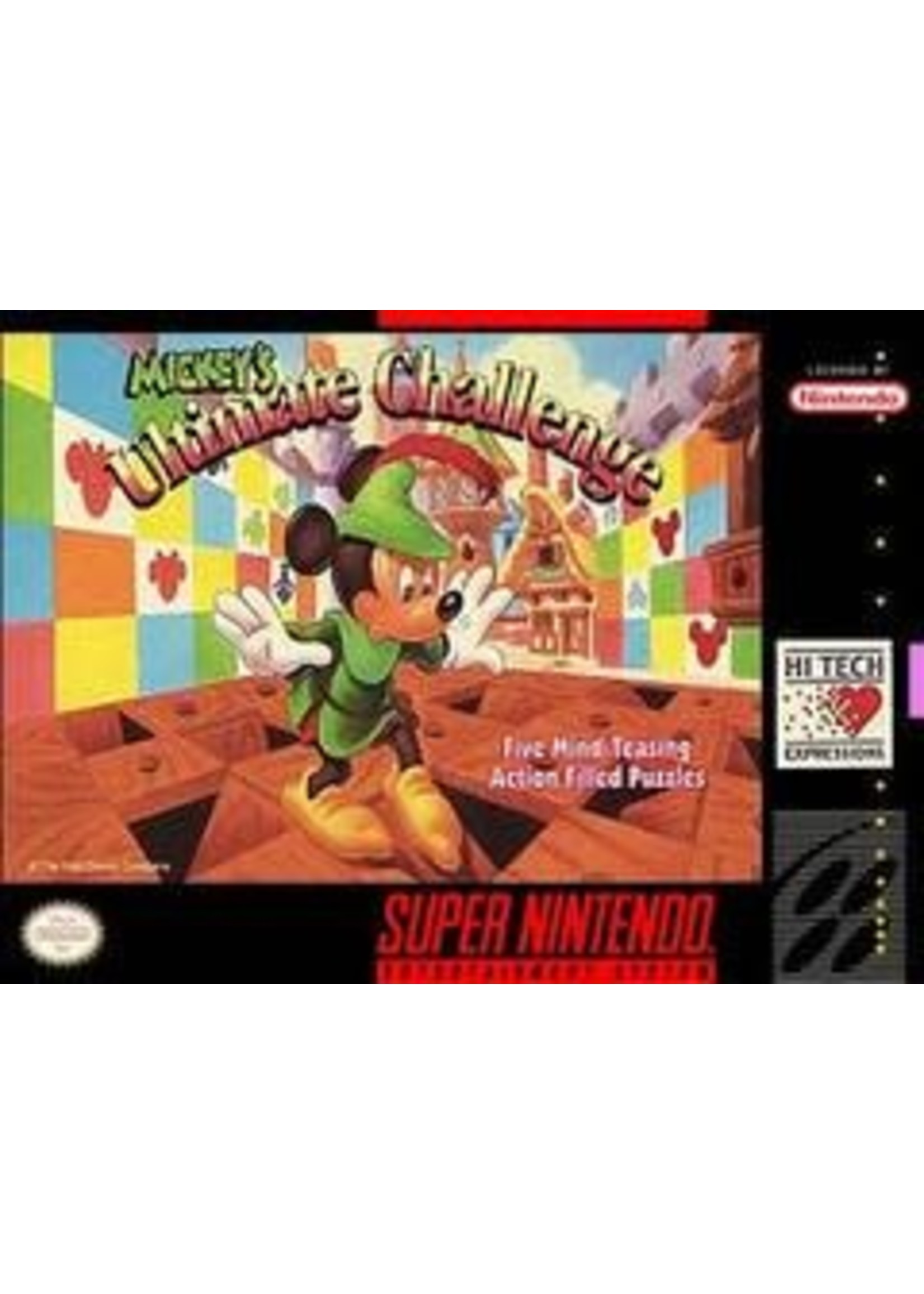 Mickey's Ultimate Challenge Super Nintendo CART ONLY